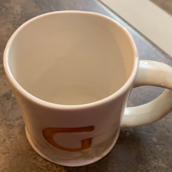 Anthropolgie Monogrammed Initial G Mug - Picture 3 of 3
